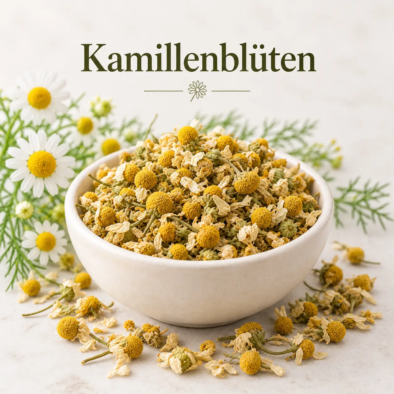Bio Kamillenblüten Teekessel Niebüll